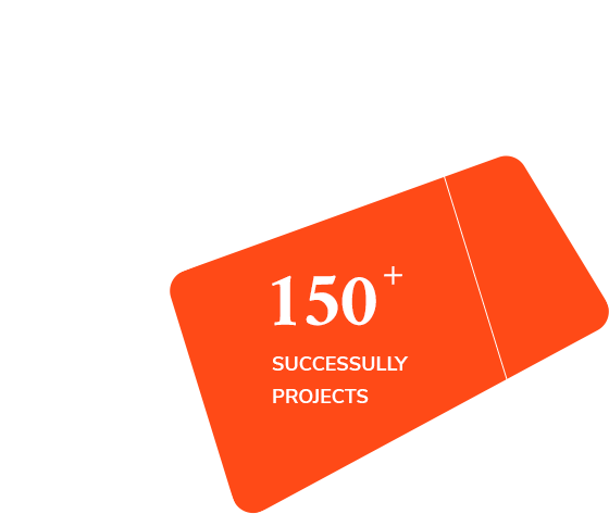 150+ Successful projects