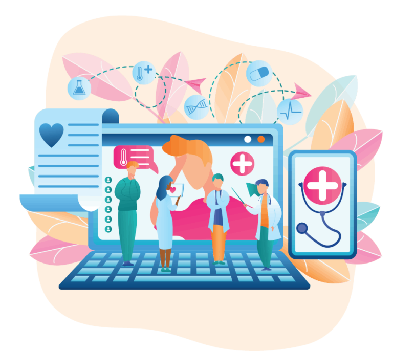 Healthcare website medical information